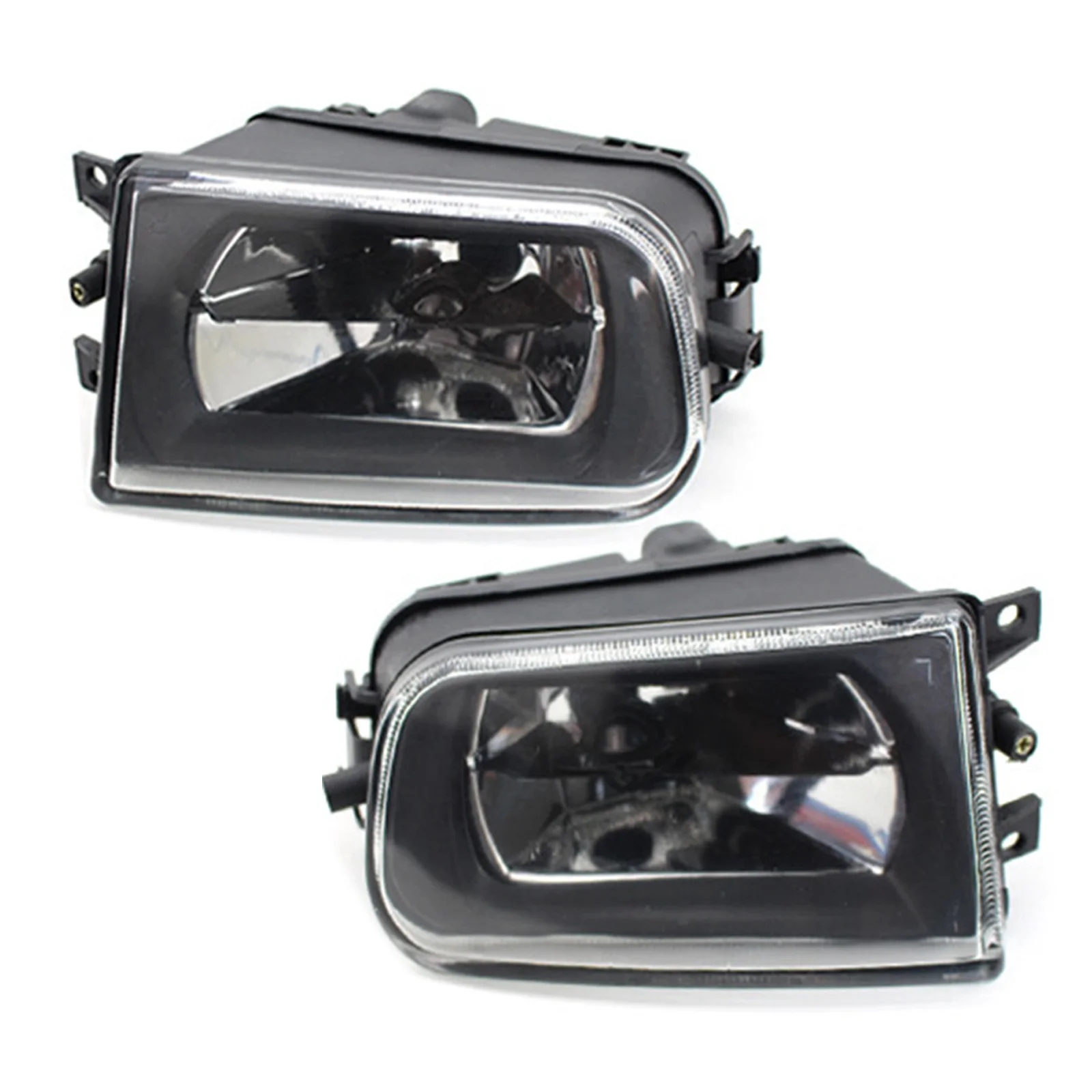 

Pair Front Bumper Fog Lights Housing Driving Lamp For BMW E39 528I 540I Z3 1997-2000