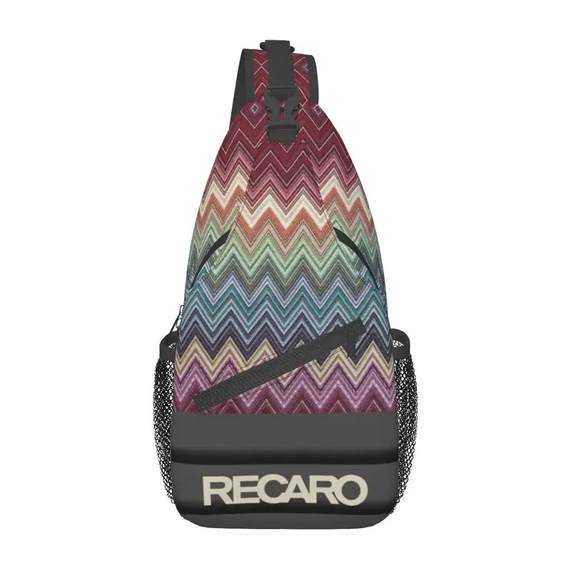 

Fashion Recaros Logo Sling Crossbody Backpack Men Shoulder Chest Bags for Hiking
