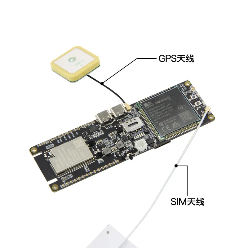 Фото Модуль беспроводной связи LILYGO T-SIM7600E/GSA-H ESP32 с поддержкой SIM-карты, плата для разработки №2