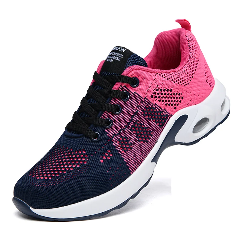 

New large size women's casual sports shoes fashion comfortable running women vulcanized loafers breathable platform sneakers