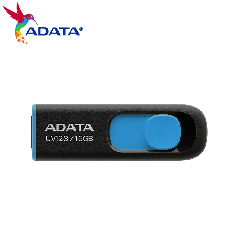 ADATA U Disk UV128 серия USB3.2 скользящая телескопическая интерфейсная система без крышки