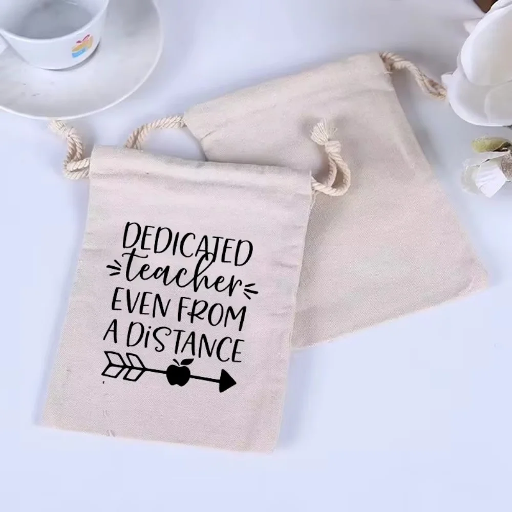 20 милая мини-сумка для хранения на шнурке с английским принтом сумка конфет