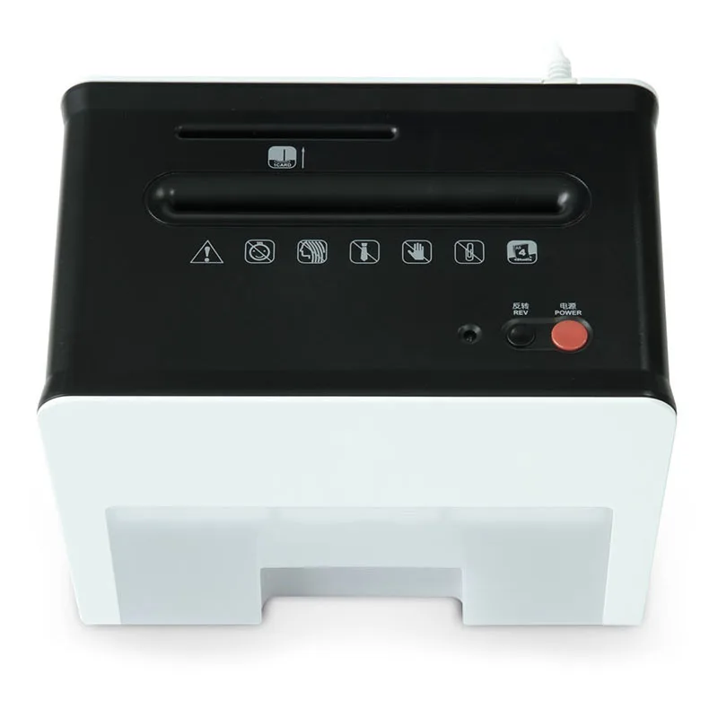 9931 Mini Desktop Electric Paper Shredder 2.5L Volume 220-230V 3x10mm Security Paper Shredder Cards