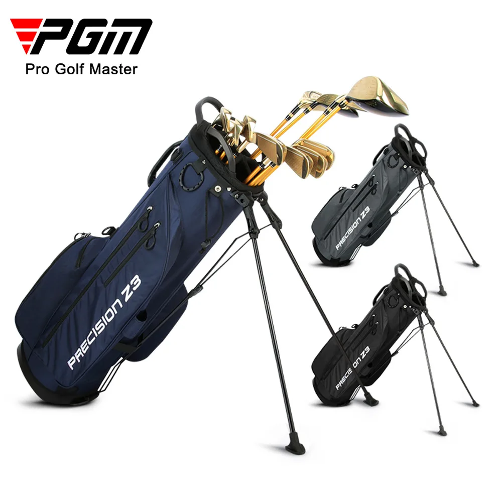 PGM Portable Golf Rack Bag with Braces Bracket Stand Support