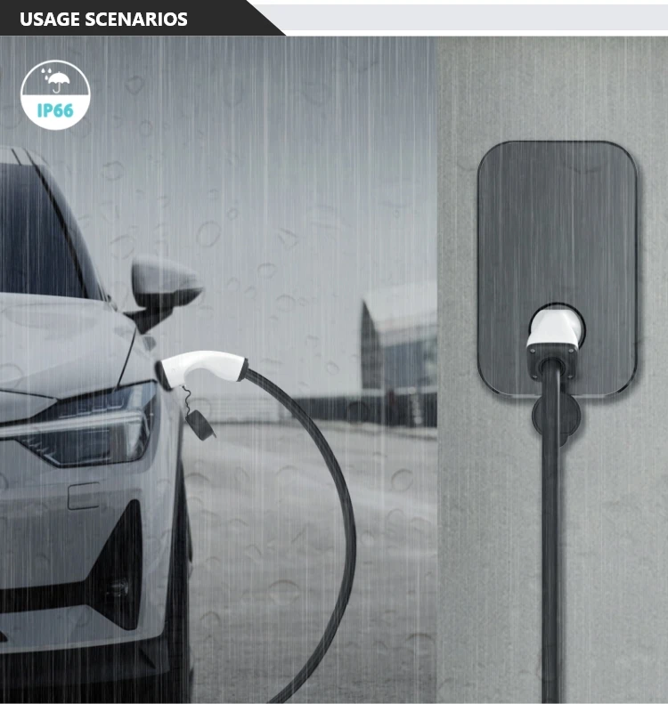 IEC 62196-2 однофазный кабель 32A Тип 2 для зарядного кабеля типа EV