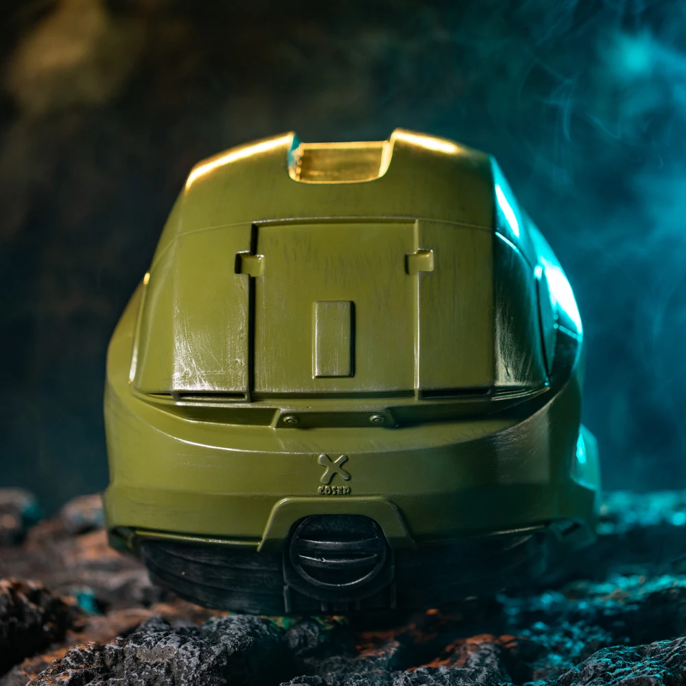 Xcoser Game Halo Infinite Аниме Косплей Мастер Шеф шлем Костюм маска аксессуар для взрослых