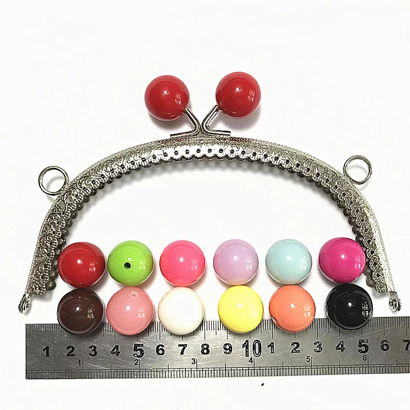 

16,5 см, бусины, серебристые зеркальные бусины для клатча, сумки, аксессуаров, застежка «поцелуй», рождественские товары для рукоделия