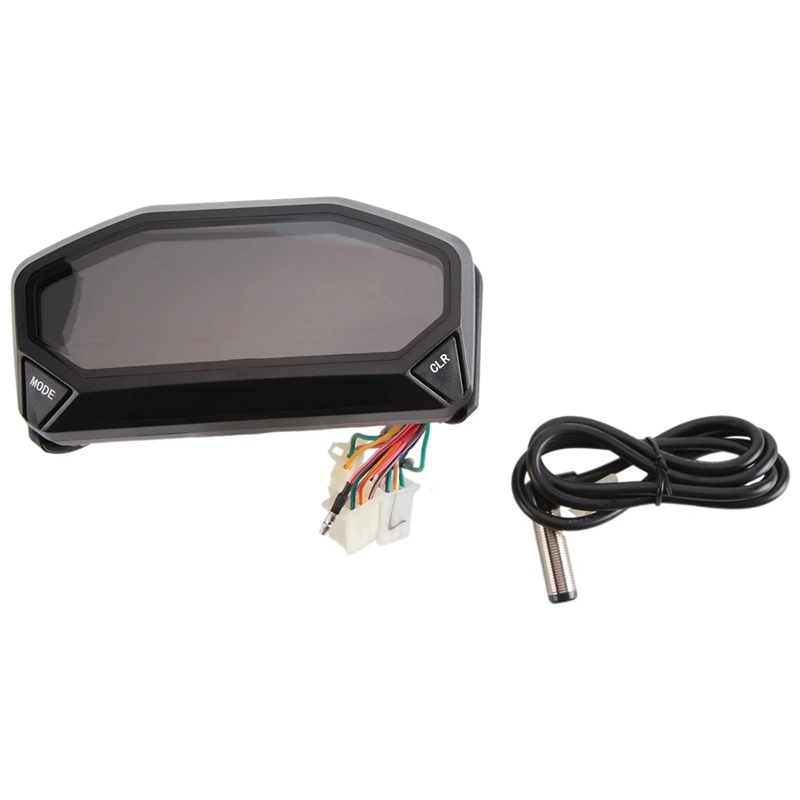 YG150-23 Универсальный Регулируемый цифровой тахометр-одометр для мотоцикла 1 2