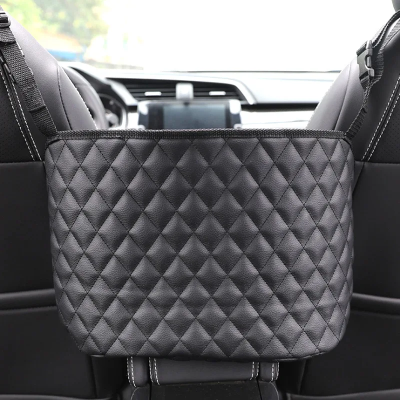

Автомобильная сетка для хранения карман между двумя сидениями, автомобильный экран подвесного типа, Универсальная автомобильная сумка для хранения