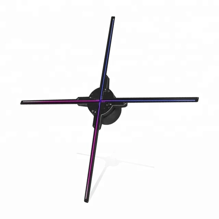 

100CM 3D Holographic led advertising display hologram fan