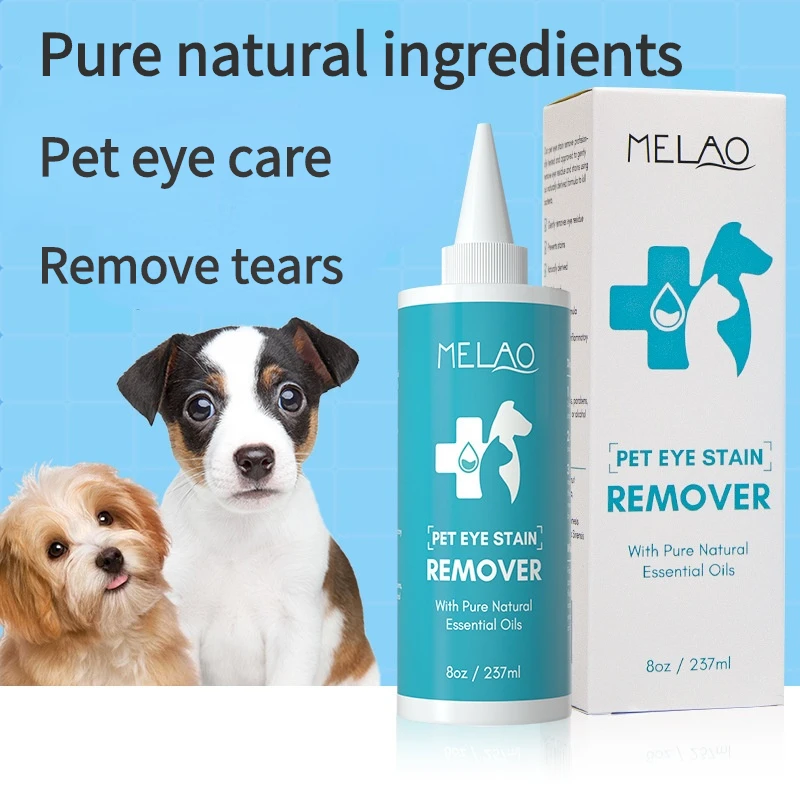 

Eye Stain Cleaner for Dogs&Cats,Natural Ingredients & Vitamin E,Effective for Pets,Removes Tear&Saliva Stains&Prevents New Ones