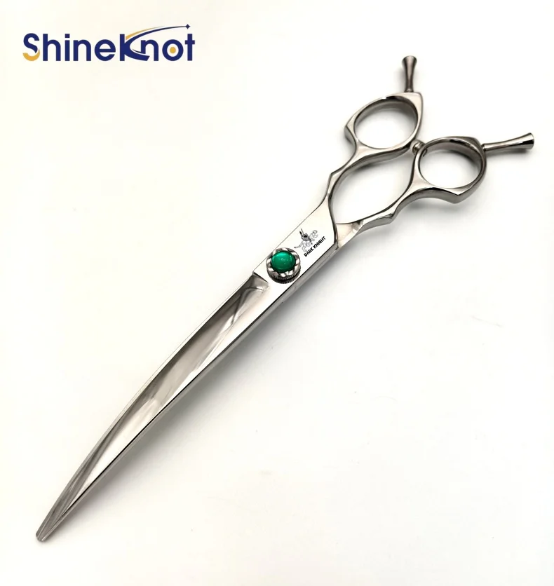 Ножницы для груминга SHINEKNOT, 7,5 дюймов, изогнутые, для стрижки шерсти собак, с загнутыми лезвиями, для ухода за домашними животными (art.: 3920db2a6bf52) - 3920db2a6bf52
