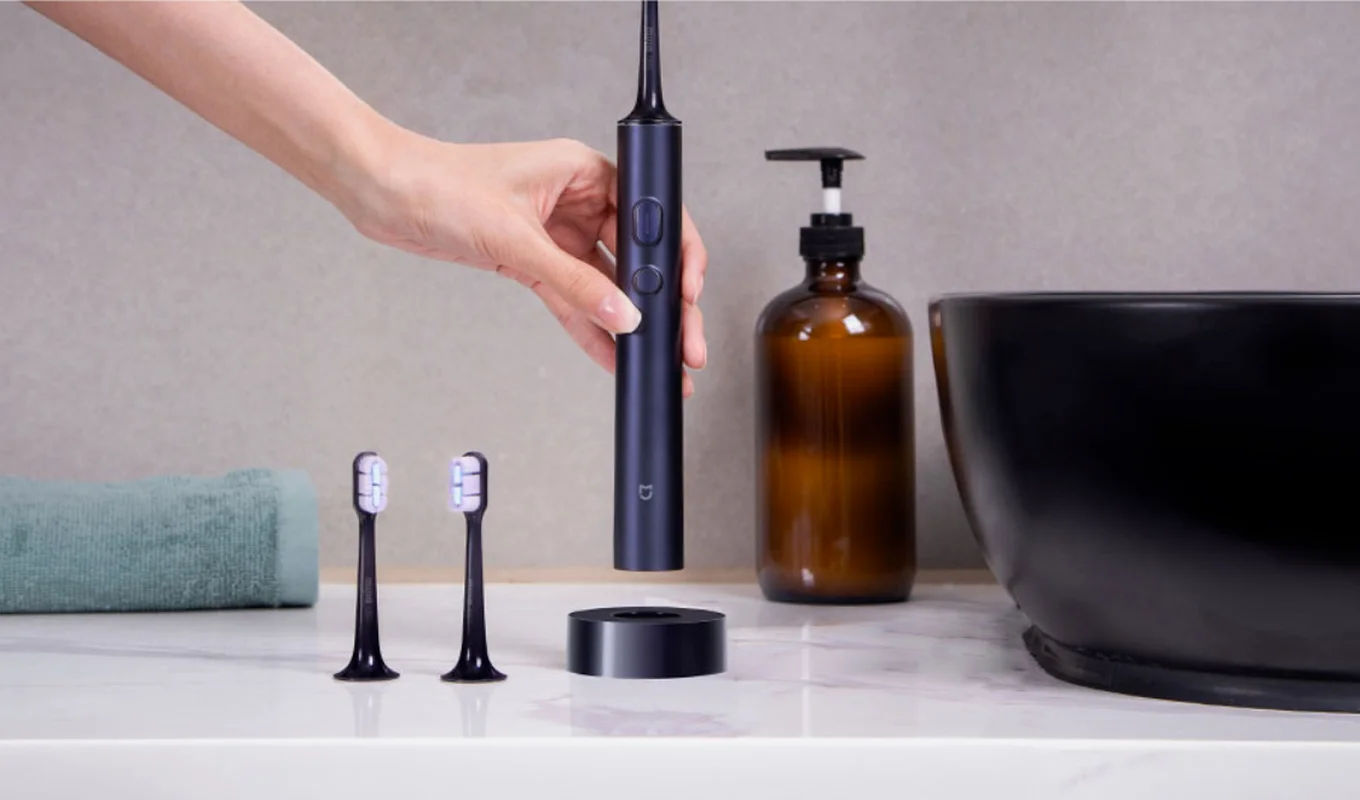 XIAOMI MIJIA T700 Sonic Electric Toothbrush Teeth Whitening Ultrasonic Vibration Oral Cleaner Brush Smart APP LED Display 2022 enlarge