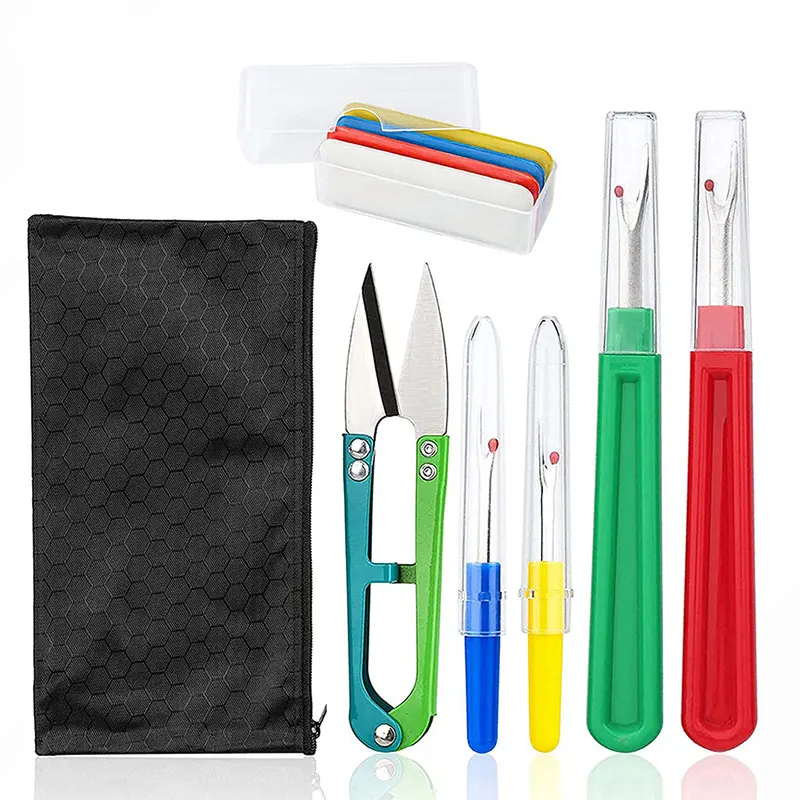 

Sewing Seam Ripper Kit Colorful Sewing Stitch Thread Unpicker &Seam Ripper&Thread Cutter Scissor for Sewing Thread Remove