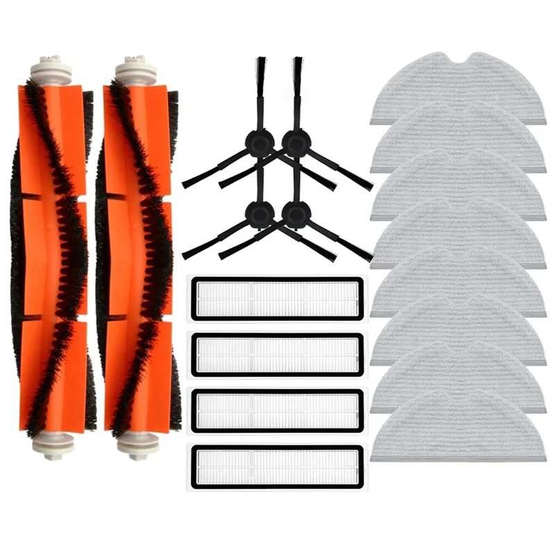 

Запчасти для робота-пылесоса Xiaomi Dreame Bot L10 Pro D9 найти LDS Finder, основная боковая щетка, фильтр НЕРА, насадка на швабру