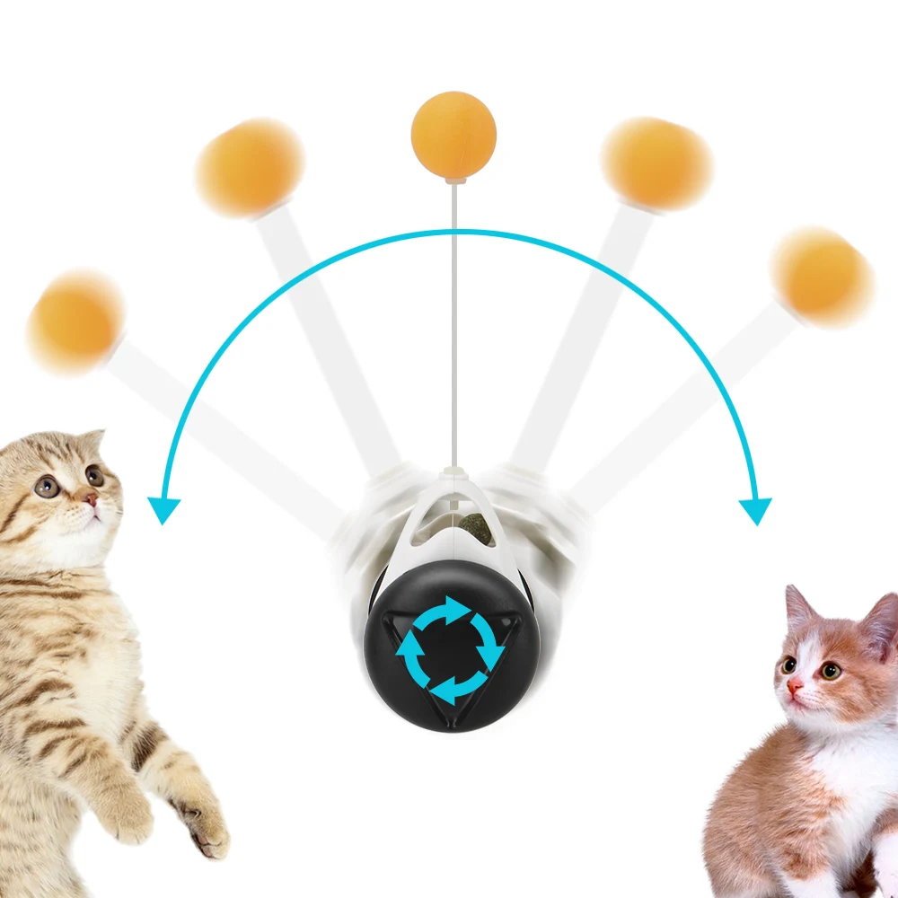 Игрушки для домашних животных HOOMIN интерактивные вращающиеся шарики умная