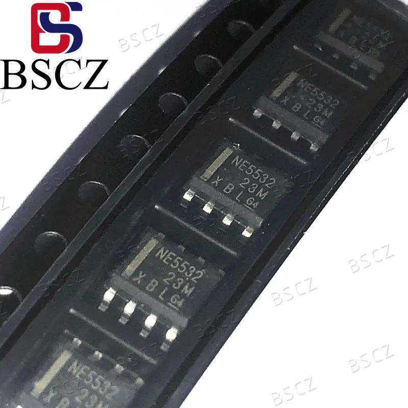 

20pcs N5532 NE5532 NE5532DR SOP-8 Low noise operational amplifier IC chips