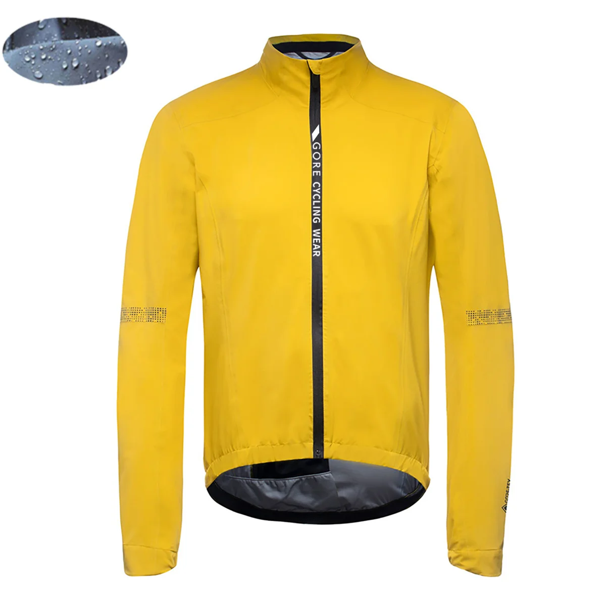 Купи GORE Cycling Wear Windproof Cycling Jackets Outdoor Wind Rain Clothes Men Bicycle Raincoat MTB Cycling Clothing Road Bike Jersey за 1,181 рублей в магазине AliExpress