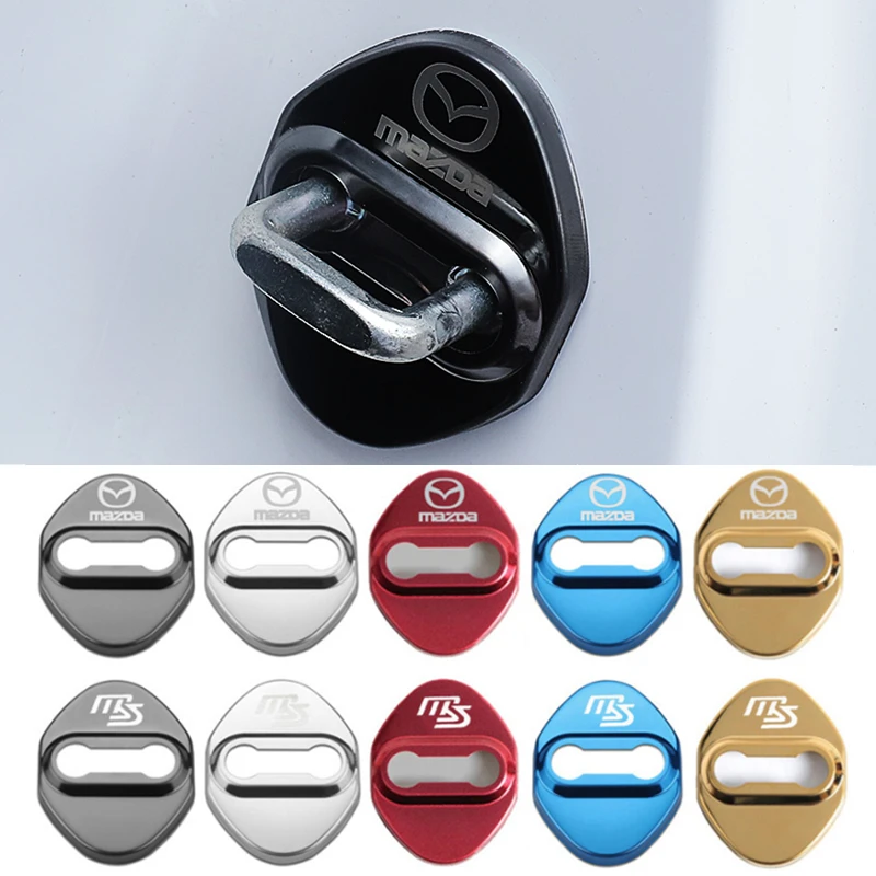 

4 шт., наклейки для Mazda 3 6