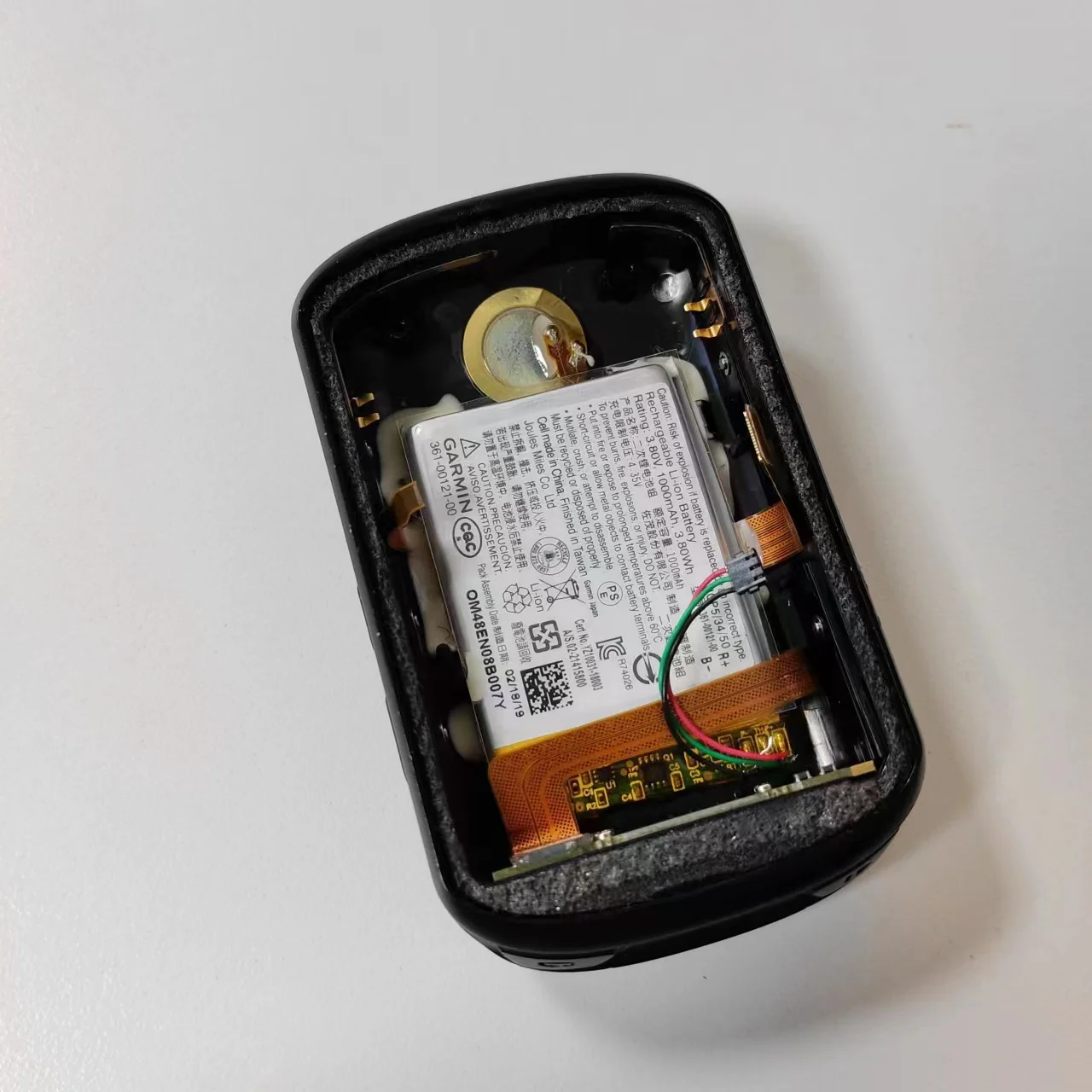 Черная задняя крышка для GARMIN Edge 530 с аккумулятором ручной корпус GPS Запасная часть