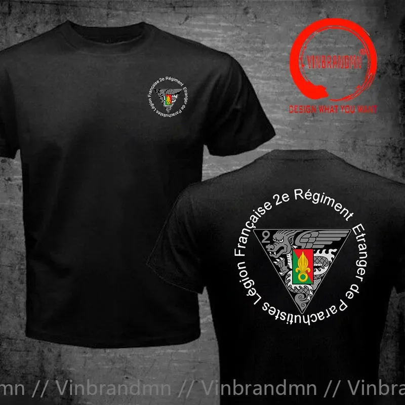 French Foreign Legion T Shirt Men France Légion Etrangère Special Forces World War Army T-shirt Clothing Cotton Tops Tee