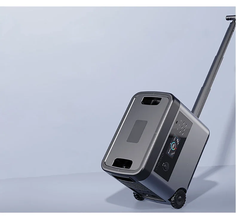 Наружная портативная электростанция для хранения солнечной энергии большой