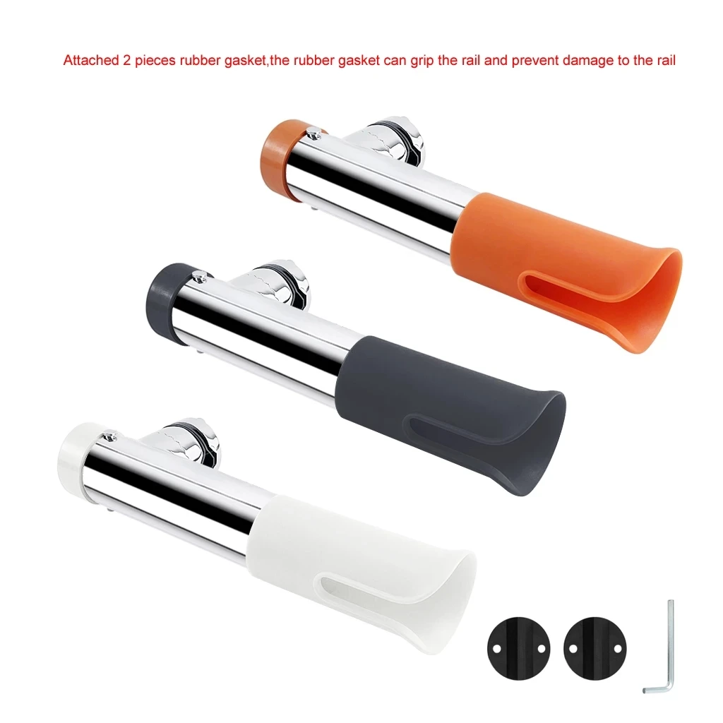 2 шт. регулируемый зажим для удочки из нержавеющей стали 316