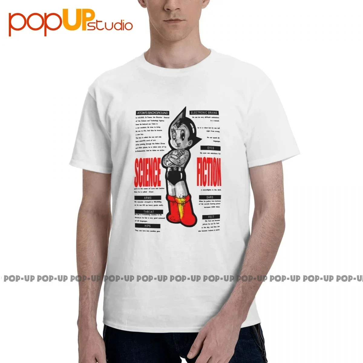 Топ Evintage Astro Boy Mighty Atom 3D голограмма Tezuka Productions футболка стильная рубашка