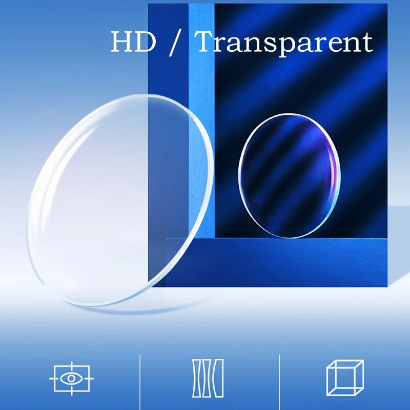 Асферические линзы Xbora 1 56/1 61/1 67/1 74 с высоким разрешением анти-излучение анти-УФ