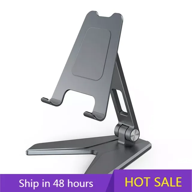 

Tablet Stand Three Shaft Design Multi Angle Adjustable Tablet Support Desktop Aluminum Hands Free Cell Phone Holder