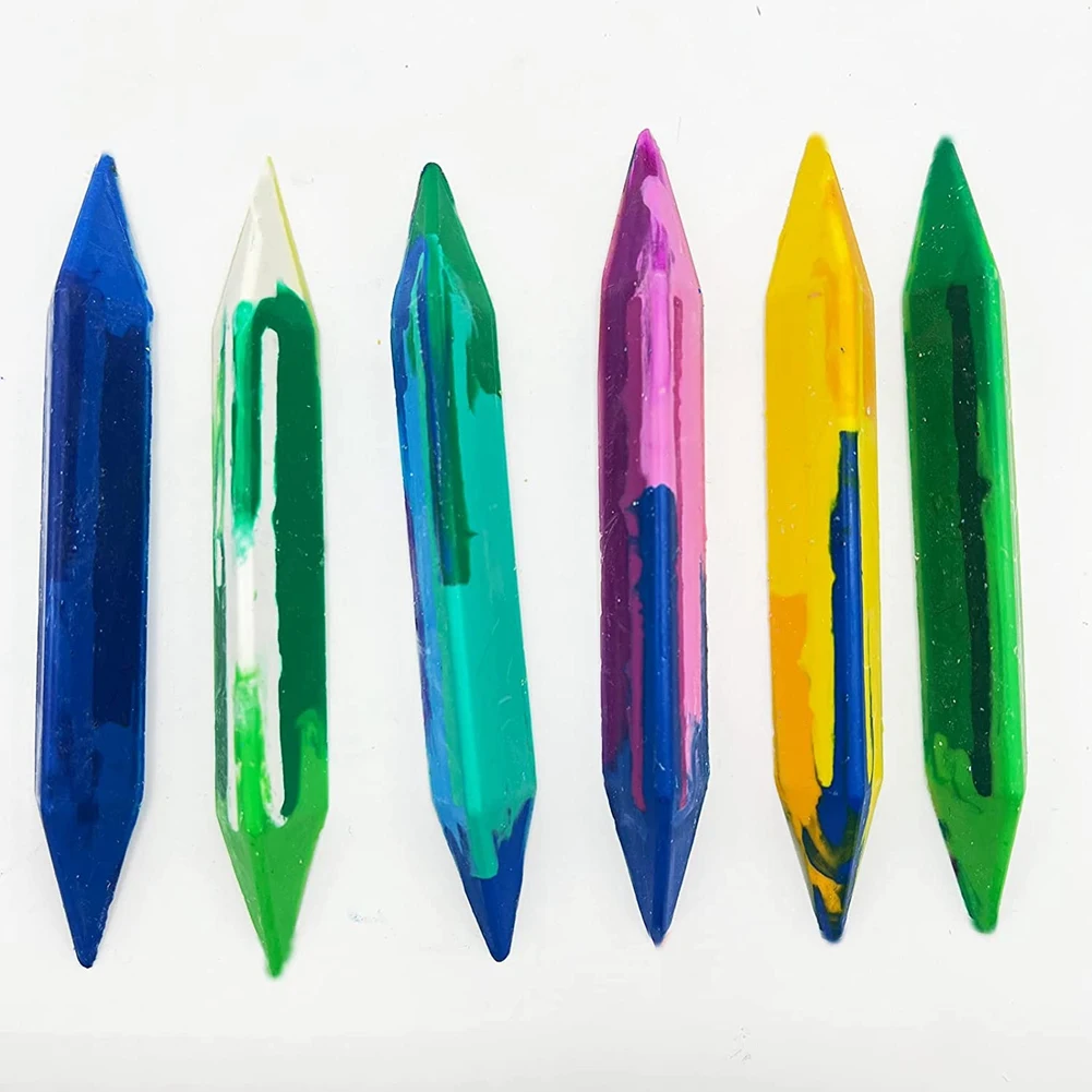 Форма для переработки карандашей в 2 упаковках силиконовая форма 3d-карандашей