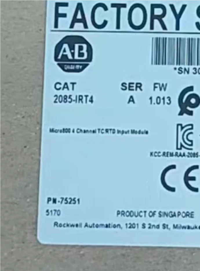 

2085-IRT4 Rockwell AB Module