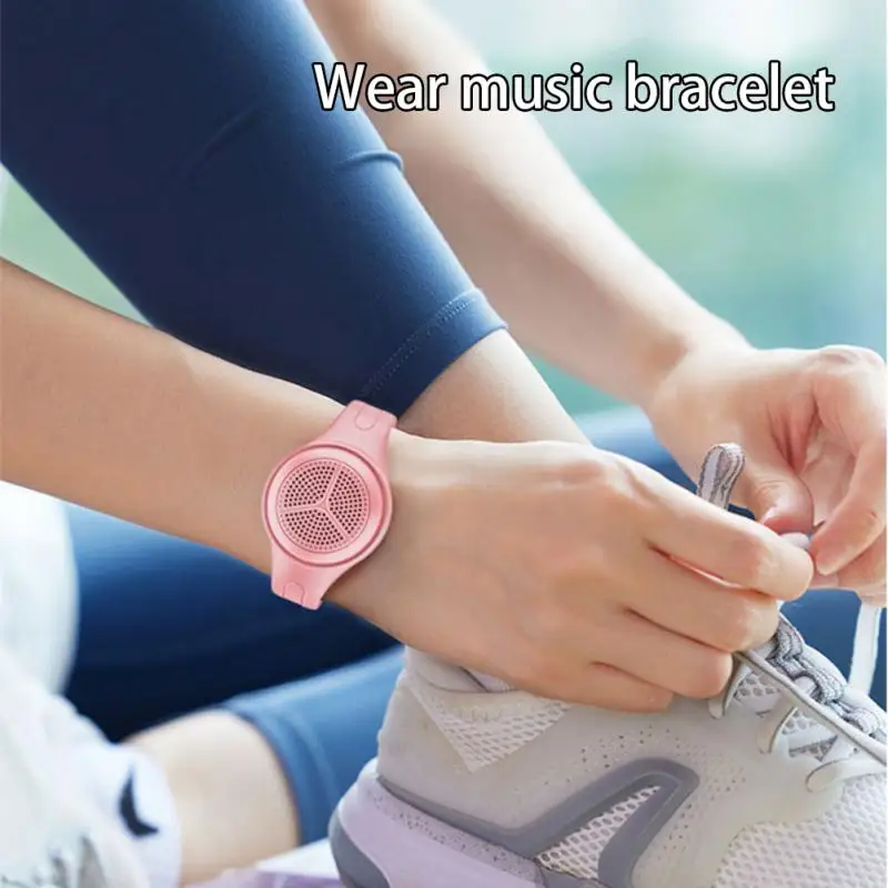 

Stereo Wireless Watch Waterproof Support Tf Card Playing Smart Watch New Speaker Mini Audio Tws 2023 350mah