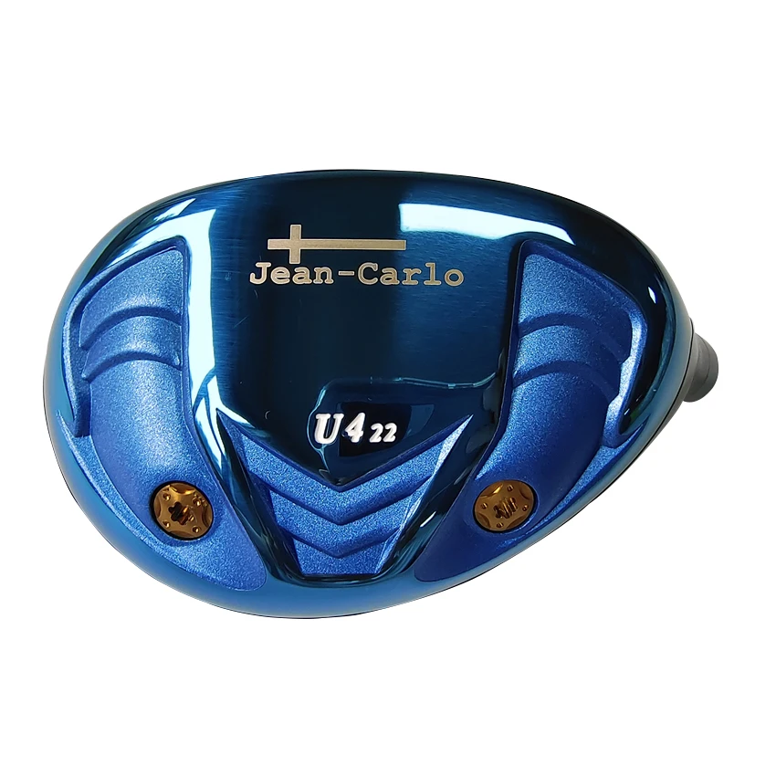 

Golf Club Hybrid Head Maraging 455 Steel Jean-Carlo 19 22 25 Degree Blue Colour Golf Accessories For Play And Long Distance