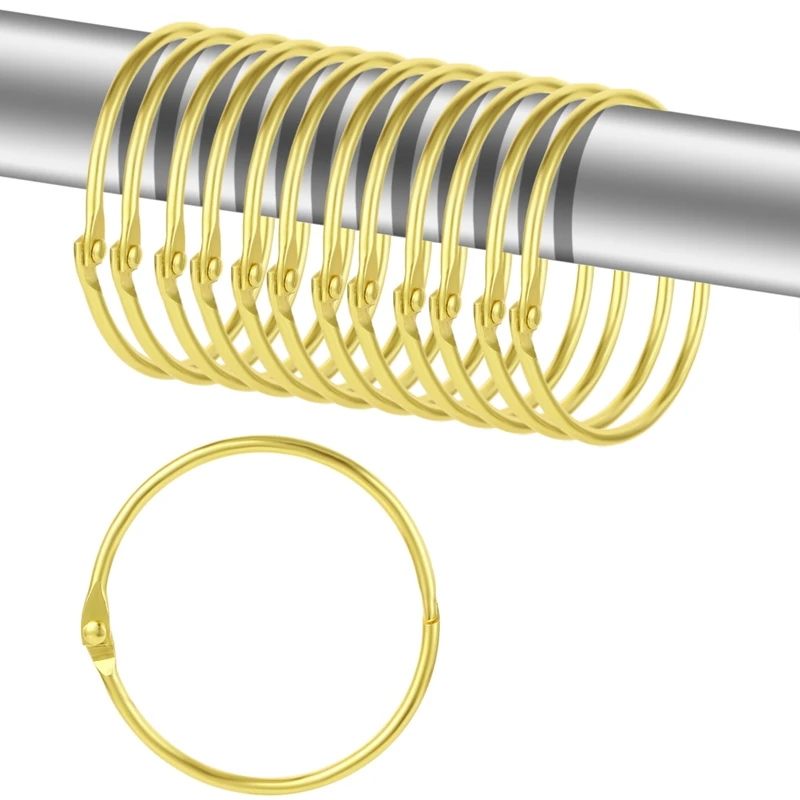 12 шт./набор открытые кольца для занавесок 50 мм