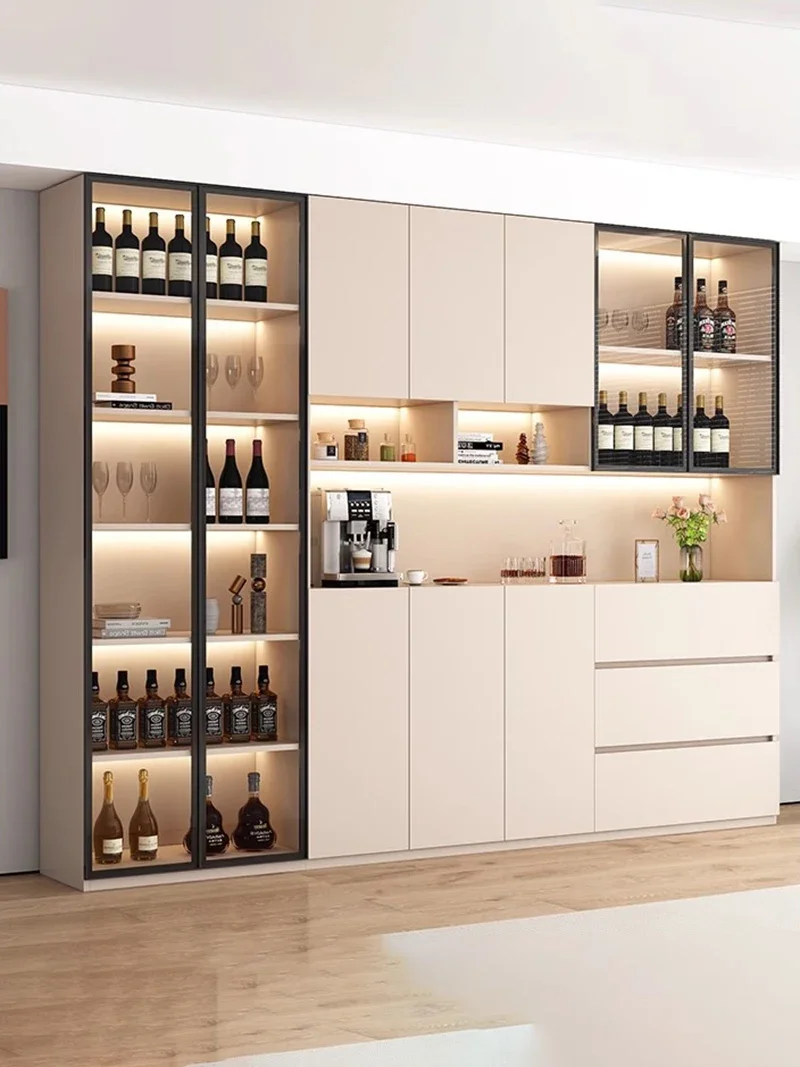 Винный шкаф с простым дизайном приборы для гостиной выставки винный сувениров