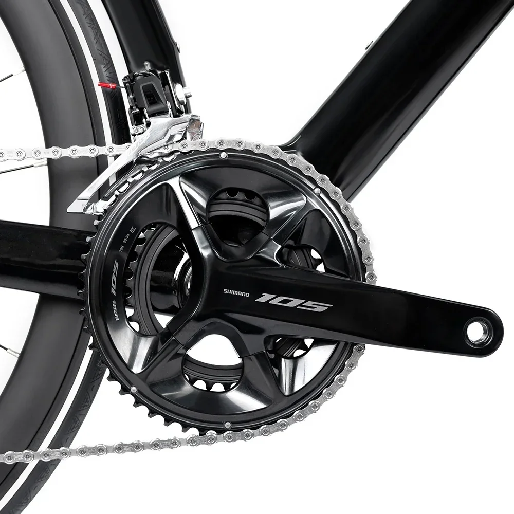 TWITTER2025 Launches T8 шоссейный велосипед из углеродного волокна 105/R7120-2X12S гидравлический