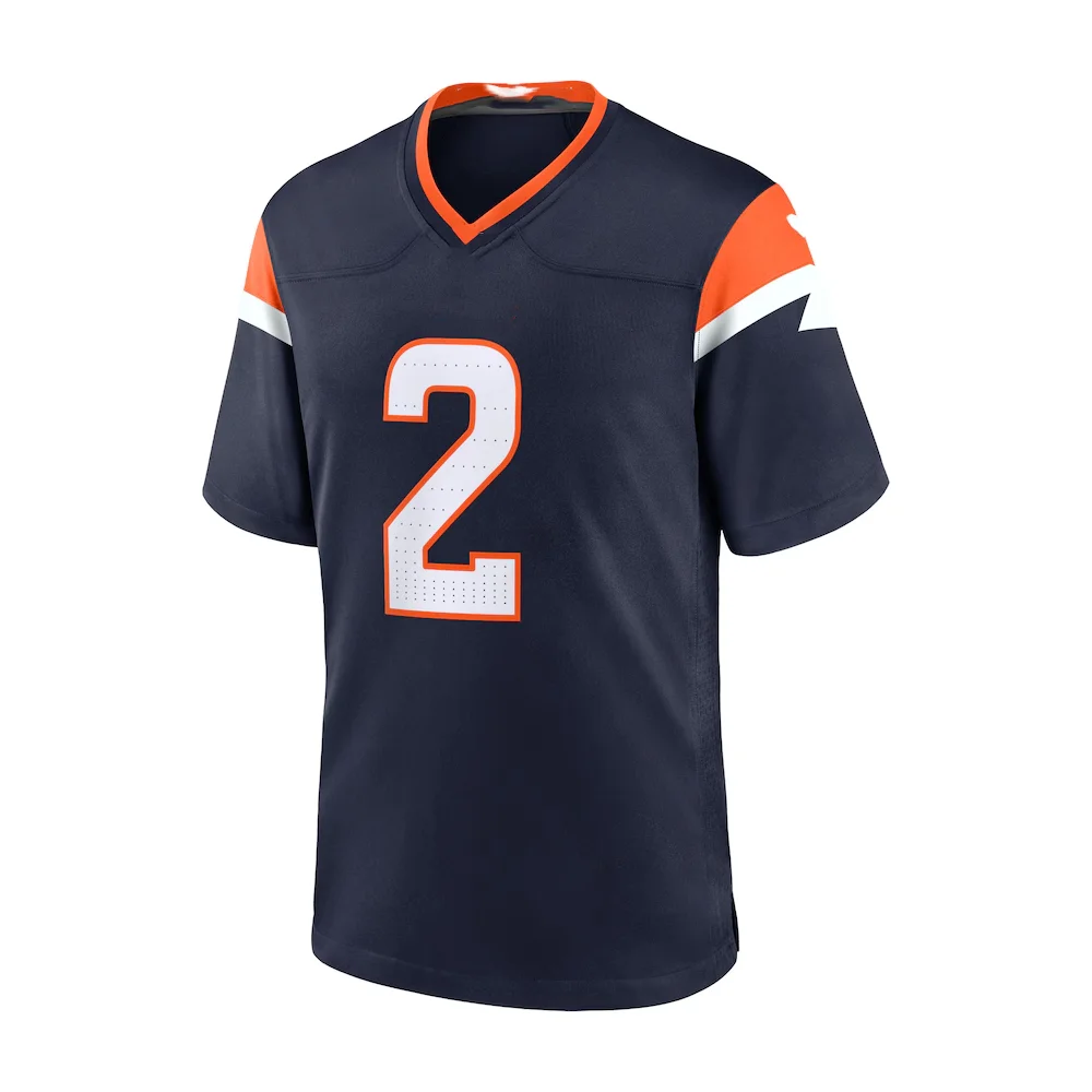 Летняя футбольная майка унисекс для американского регби Denver размер 24-25