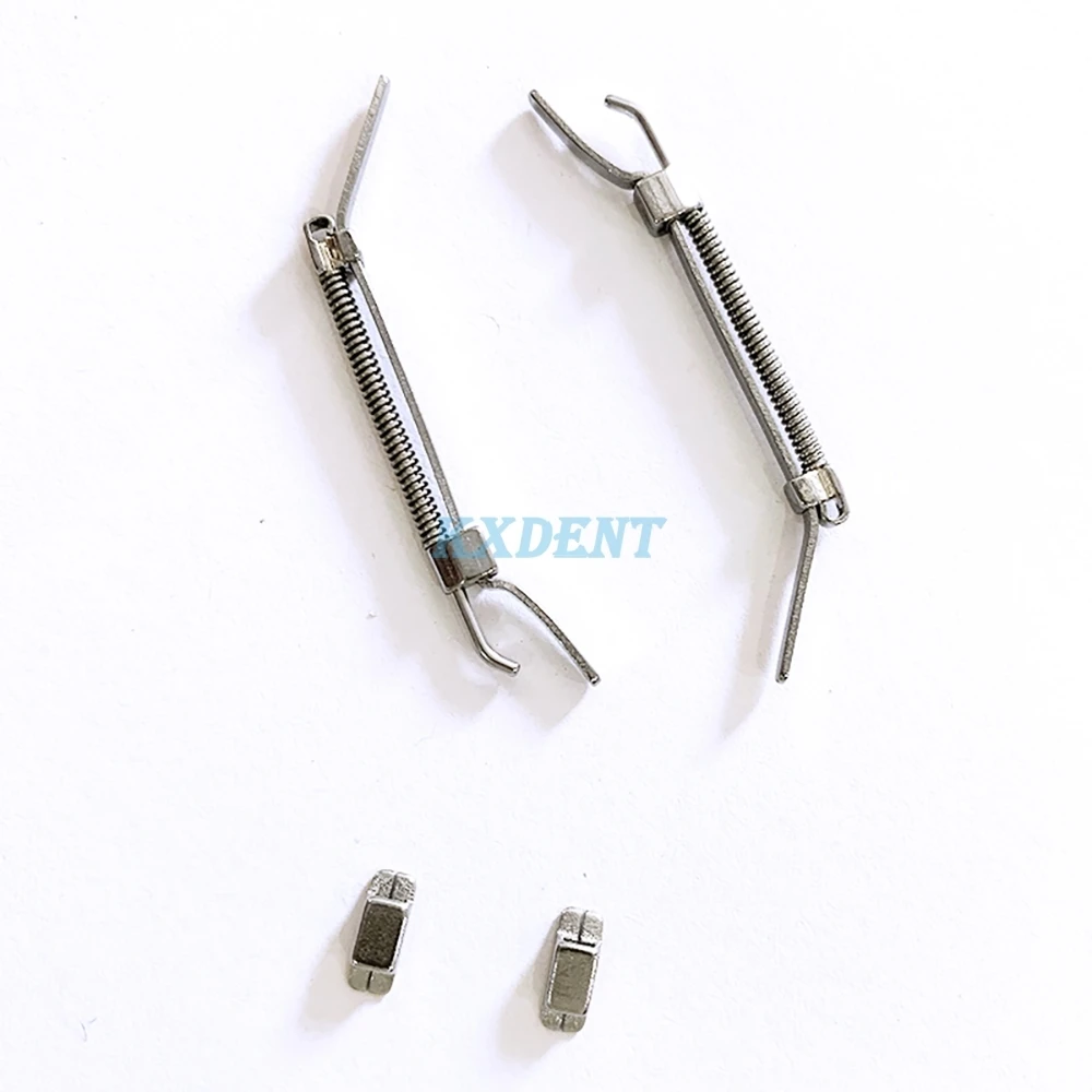 

2Pcs Dental Orthodontics Molar Pusher Coil Spring Archwire Distalizing Bracket Buccal Tube Teeth Braces Dentistry Lab Tools