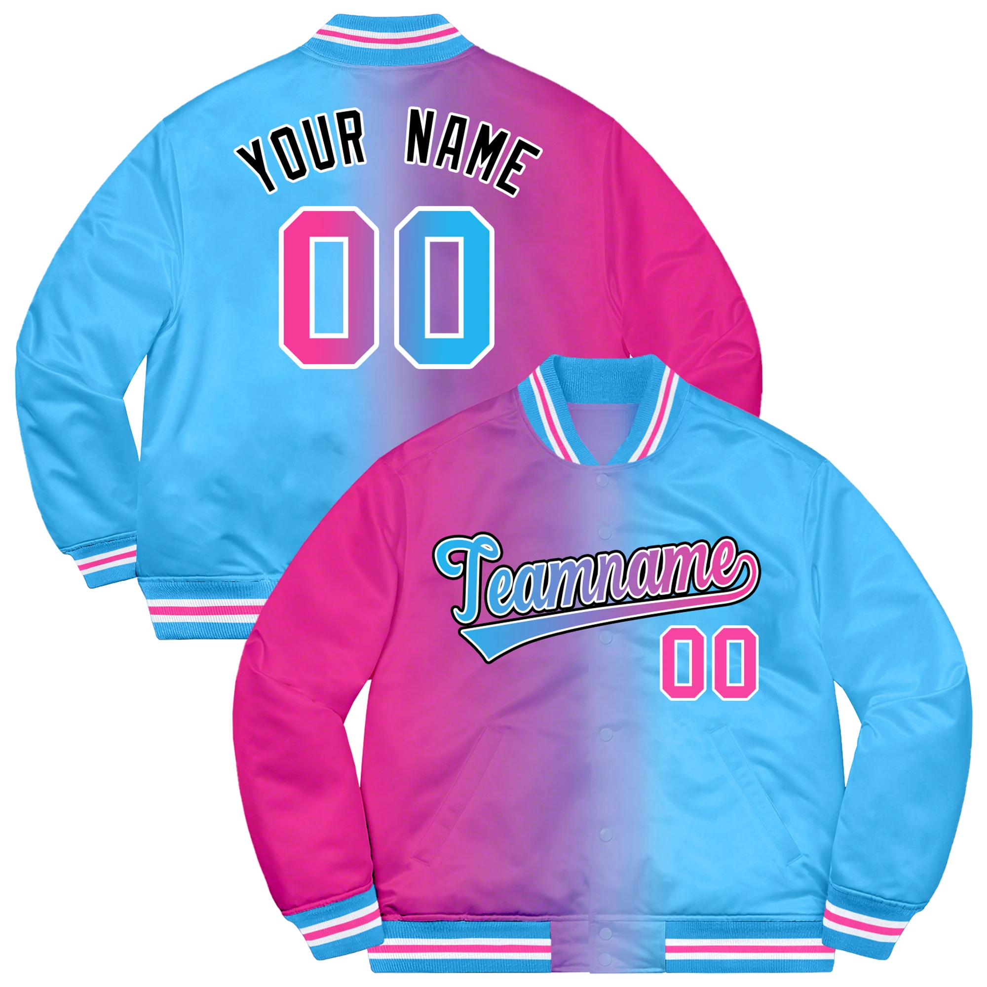 Custom Men's Baseball Jacket Varsity Classic Letterman Bomber Coats Personalized Sports Sweatshirt