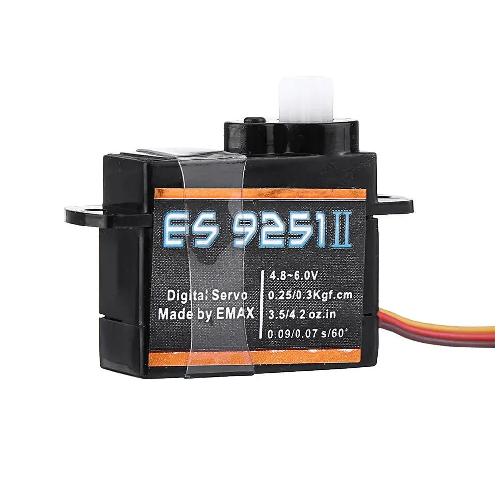 EMAX ES9251 II 4g пластиковый микроцифровой сервопривод/ES9051 4 3 г цифровой