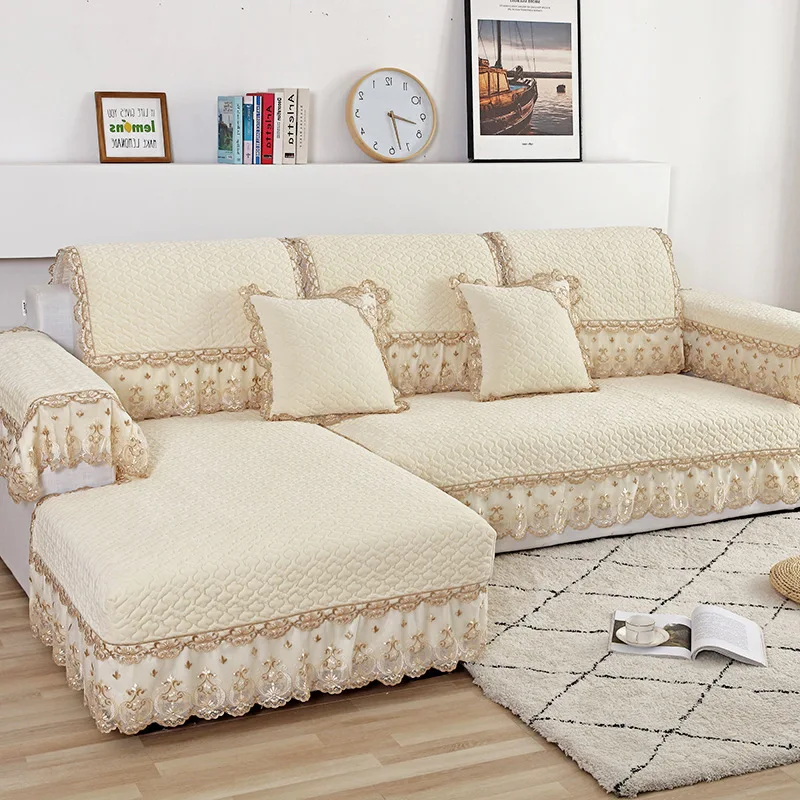 

2022 new European style sofa cushion simple four seasons universal leather sofa cover sofa cover sofa towel non-slip cushion