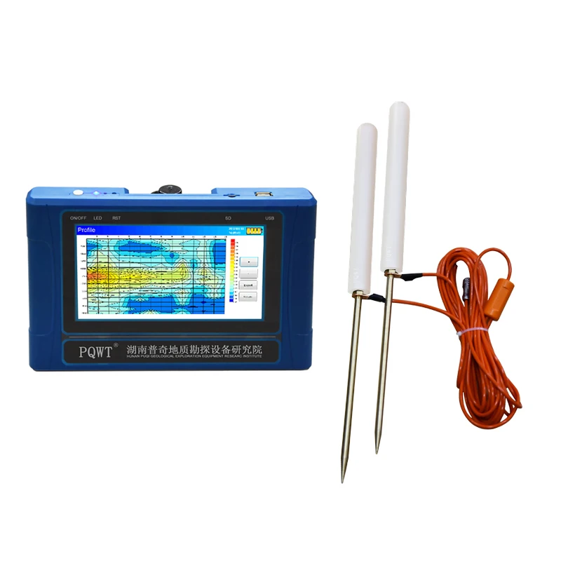 

PQWT-TC150 Top 10 water detectors groundwater detector borehole drilling auto mapping ground water detection equipment