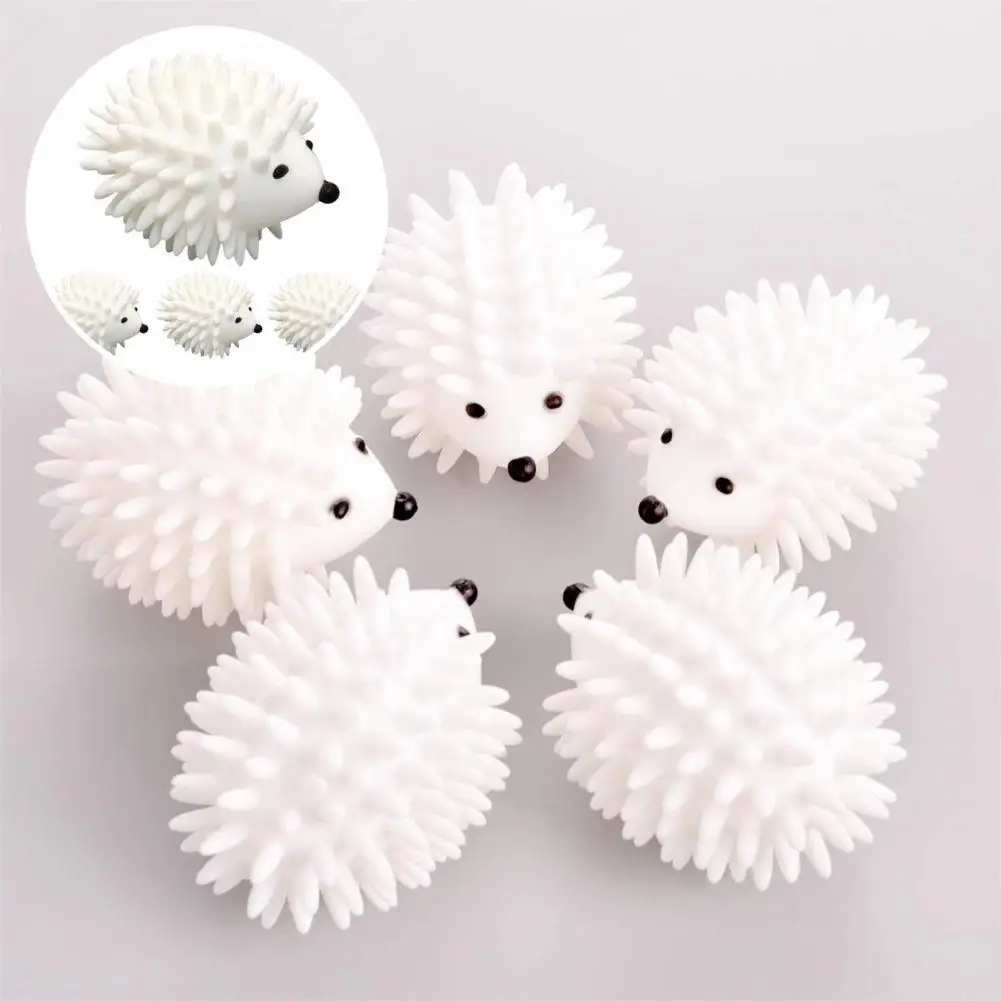 

Soft Reusable Three-dimensional Hedgehog Shape Washing Balls for Dormitory