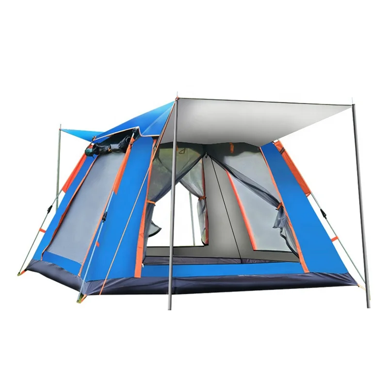 

YOUSKY 3/4 Person Dome SPF 50+ Camping Tent Outdoor Waterproof Hiking Tent Party Tent Pop Up Tent Quick Automatic Opening