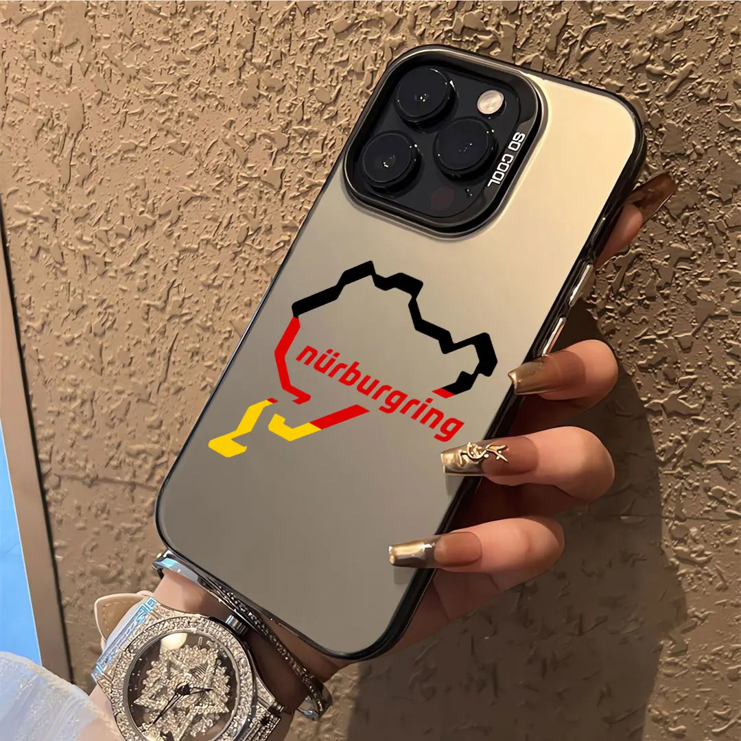 Роскошный брендовый чехол для телефона Nurburgring Sport Car Samsung A73 A72 A55 A54 A53 A35 A34 A33 A32 A30 A24