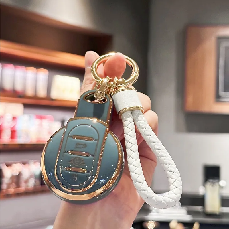 Мягкий чехол для ключей с полной защитой BMW MINI COOPER S ONE JCW F54 F55 F56 F57 F60 CLUBMAN COUNTRYMAN