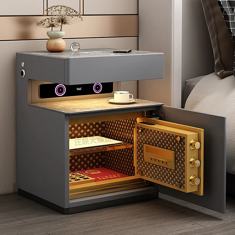 

Cabinets Created Nachttisch Home Furnitures Smart Gamer Bedroom Cabinets Side Table Comfortable Luxury Chest Drawers Bedroom