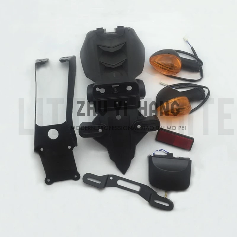 

Fit For Yamaha XJ6 09-14 Rear sandboard Rear fender license plate frame turn signal assembly