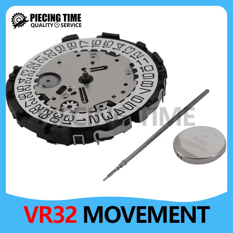 Высокоточный сменный механизм VR32A VR32B электронные часы запчасти для ремонта